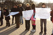 Социальный фоторепортаж - Митинг против браконьерства (убийство архаров)