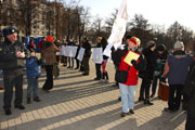 Социальный фоторепортаж - Митинг против браконьерства (убийство архаров)