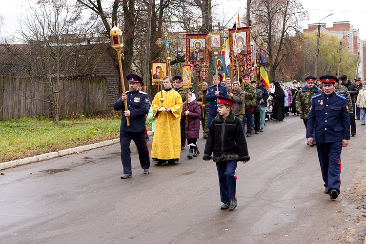 Крестный ход в Малоярославце - 25.10.2009