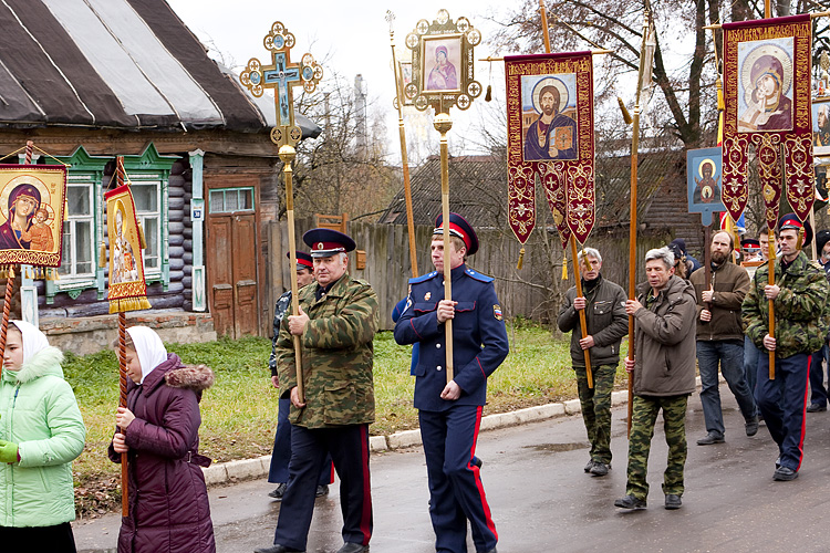 Крестный ход в Малоярославце - 25.10.2009