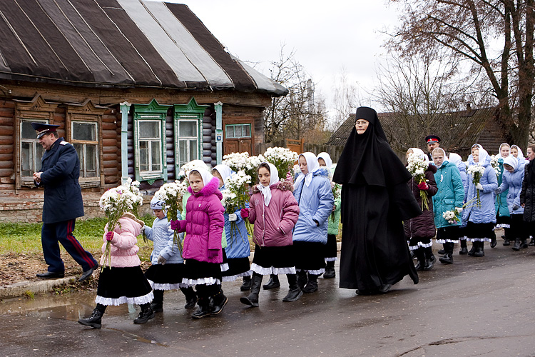 Крестный ход в Малоярославце - 25.10.2009