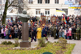 Крестный ход в Малоярославце - 25.10.2009