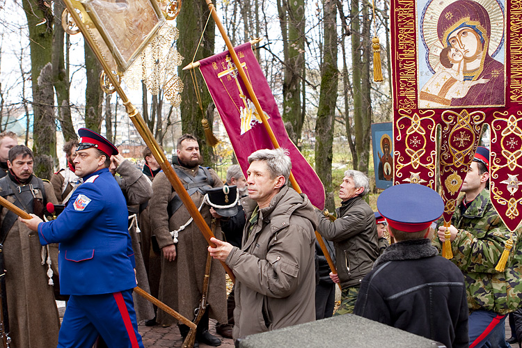 Крестный ход в Малоярославце - 25.10.2009