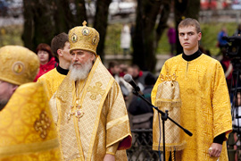 Крестный ход в Малоярославце - 25.10.2009