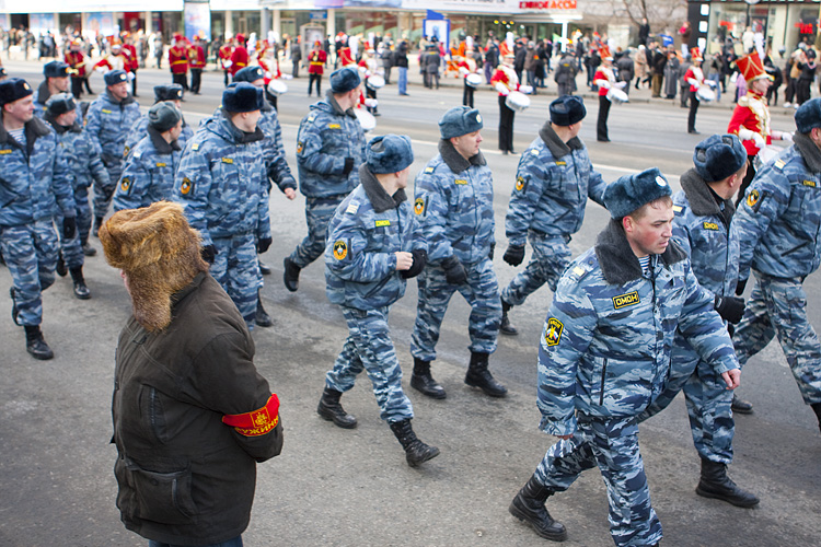 Шествие в День Святого Патрика в Москве